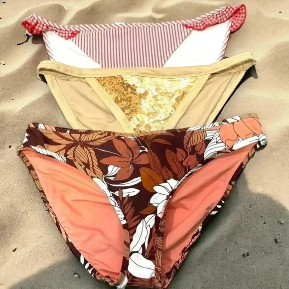 NWT 3 aerie bikini bottoms L - Picture 1 of 5